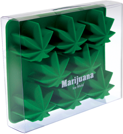 Marijuana Leaf Ice Cube Mold