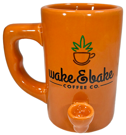 Colorful Wake & Bake Mugs - Orange