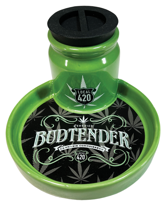 Stashtray w/ Silicone Lid - Budtender